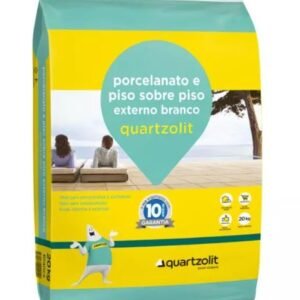 esmaga-000204 ARGAMASSA PISOXPISO PORC EXT BRANCA20KG QUARTZOLIT