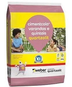 esmaga-900788-1 ARGAMASSA VARANDAS E QUINTAIS EXTERNA 20KG QUARTZOLIT