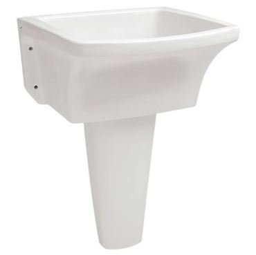 esmaga-902742 KIT TANQUE DE LOUÇA BRANCO COM COLUNA 29L 50X50 ICASA (IT200/IC200)