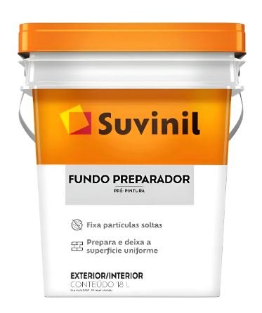 FUNDO PREPARADOR PAREDE COMPLEMENTO PRE PINTURA 18L SUVINIL
