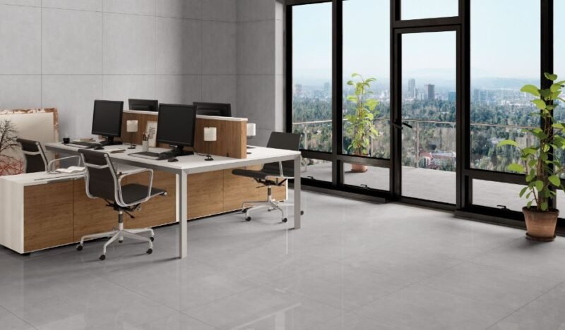 PORCELANATO RET POLIDO 71X71 METROPOLE GRAFITE VIA ROSA  (2,52)
