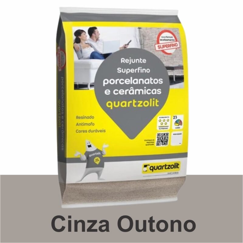 esmaga-909299 REJUNTE PORCELANATO FLEX 5KG CINZA OUTONO QUARTZOLIT