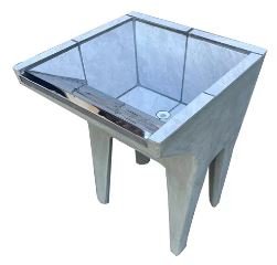 esmaga-910467 TANQUE CIMENTO REVESTIDO INOX 1 BOCA FACIJA
