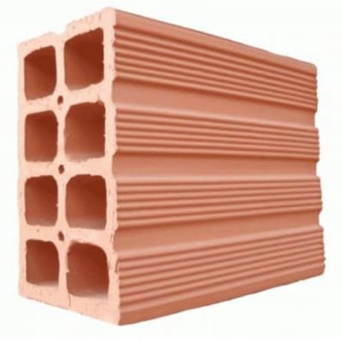 TIJOLO 8 FUROS 11,5X19X19 SAPOPEMA UNIDADE