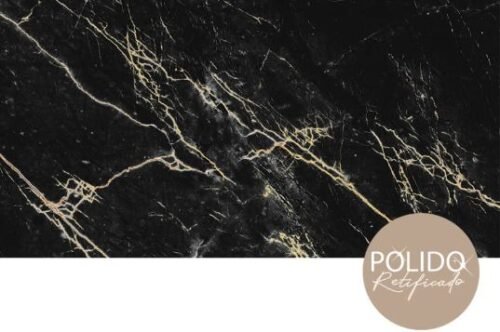 PISO GRAN LIEGE OURO NEGRO 60X120 POLIDO FORMIGRES (2,16)*