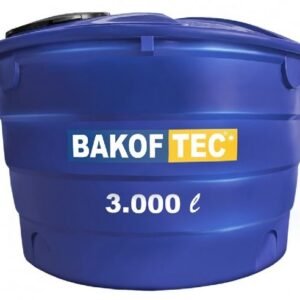 CAIXA D'AGUA 3000L POLIETILENO COM TAMPA BAKOF (3.000L)