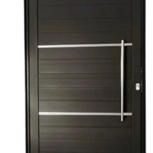 PORTA ALUMINIO PIVOTANTE COM FRIZO PRETA KING 210X110-D JP (ENC)