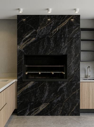 PORCELANATO LASTRA POLIDO QUARTZO DARK 90X180 DELTA NOVA (3,24)