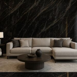PORCELANATO LASTRA POLIDO QUARTZO DARK 90X180 DELTA NOVA (3,24)