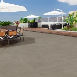 PORCELANATO EXTERNO NATURAL PIAZZA TAUPE 120X120 DELTA (2,88) GRANILHADO