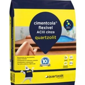 esmaga-915244 ARGAMASSA 20KG FLEXIVEL (AC3) ACIII CINZA QUARTZOLIT