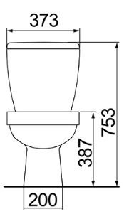 CJ BACIA (7711049) + CAIXA ACOPLADA (7712043) JOY BRANCO BA-32 LORENZETTI