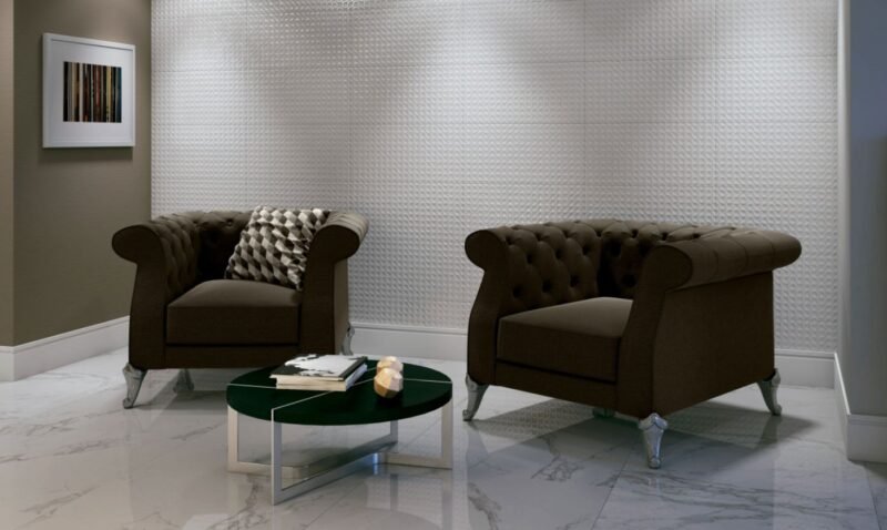 PORCELANATO LE BLANC POLIDO 84X84 ELIZABETH (2,12)